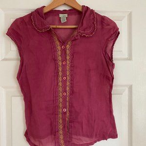 Odille for Anthropologie cotton top